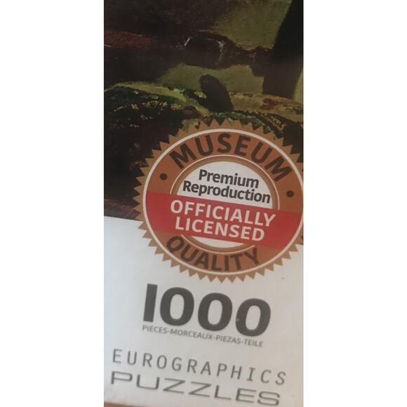 Little Girl & Her Sheltie 1000 Piece Jigsaw Puzzle Eurographics New - Picture 5 of 6